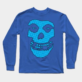 Crimson Ghost - Blue Aliens Long Sleeve T-Shirt